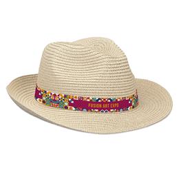 Pre-Printed Sample Bruno Fedora Hat